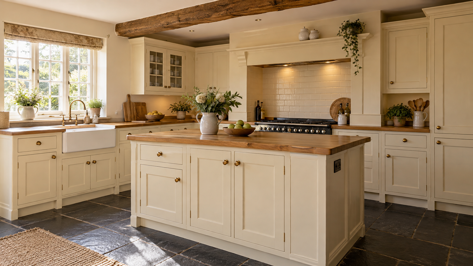 Country kitchen before